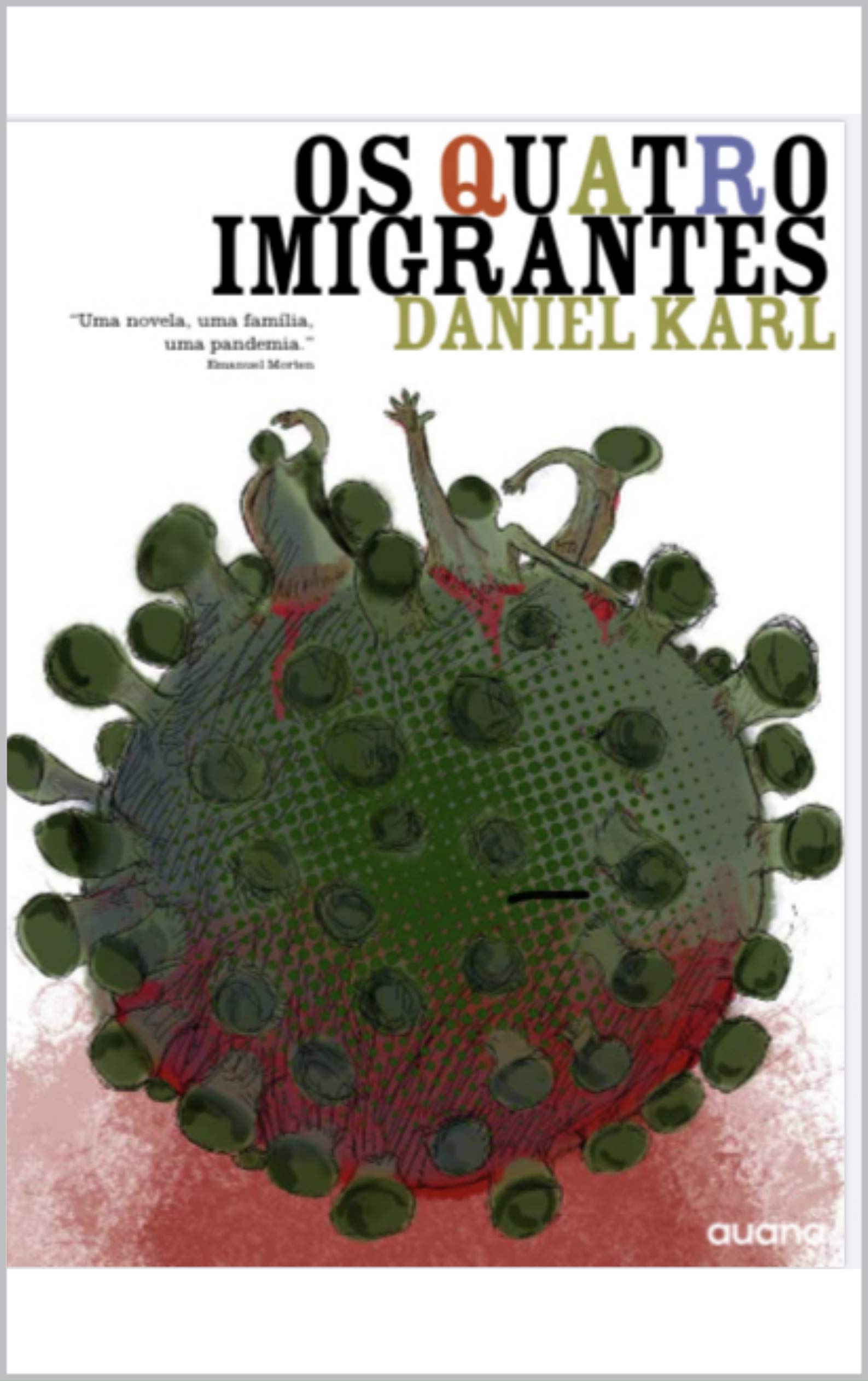 Os Quatro Imigrantes — book cover