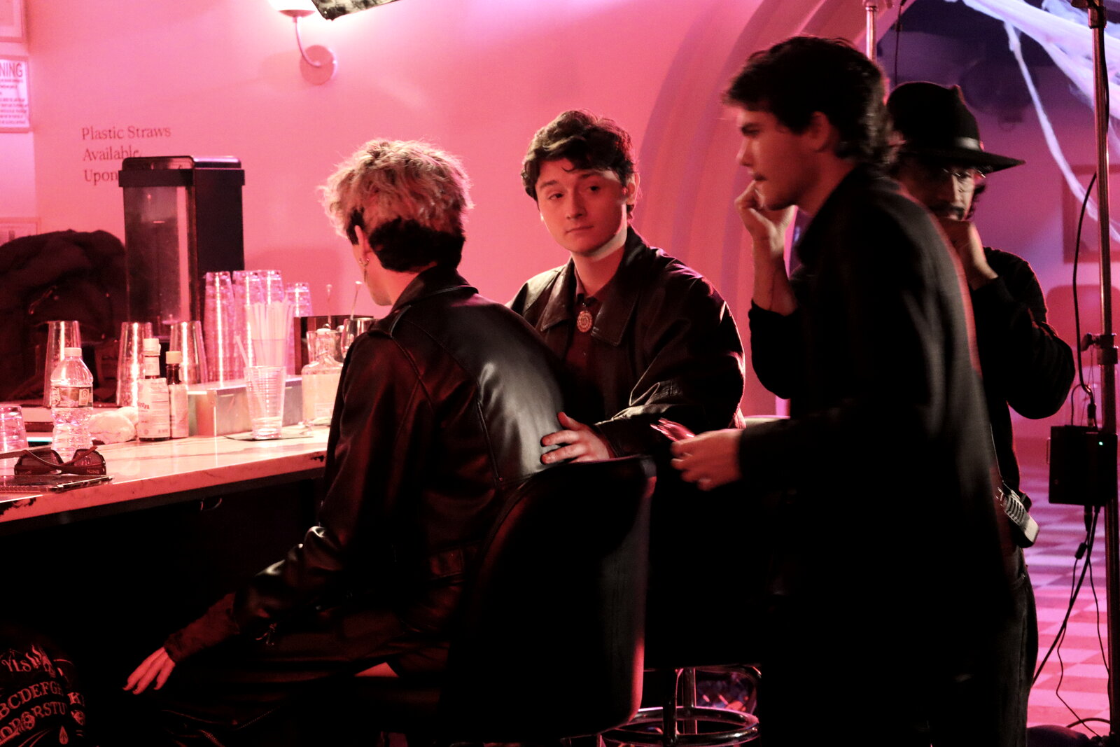 On set